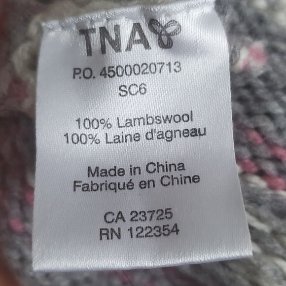 TNA Knitted Zip-up - Picture 5 of 5